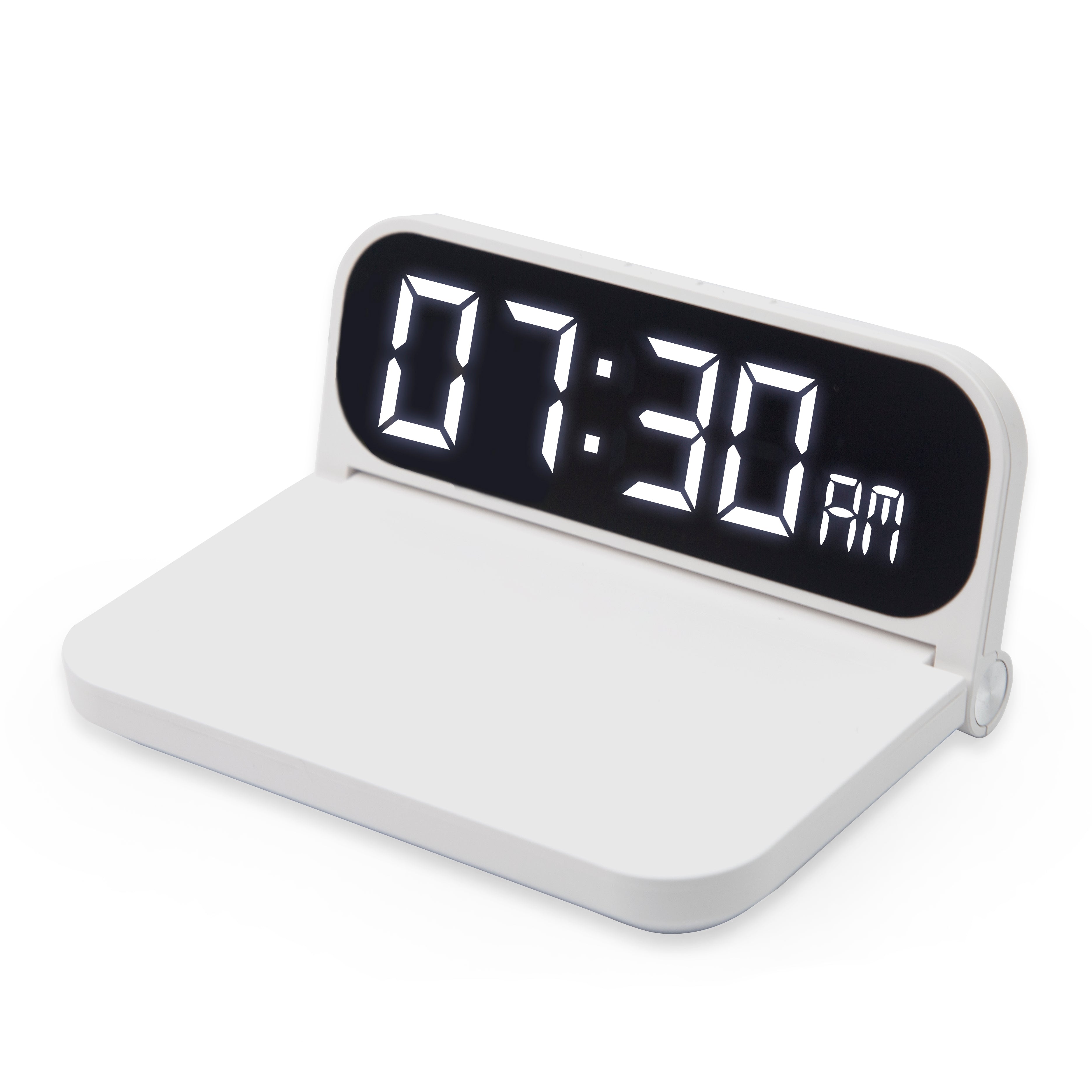 Wireless Charging Digital Clock – USBNow