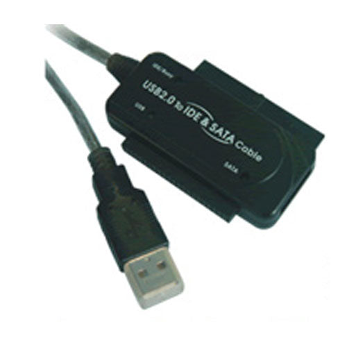 USB 2.0 IDE & SATA Cable (with Power Supply)