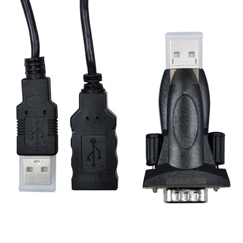 USB 2.0 to RS232 Adaptor with Cable